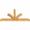 Ekena Millwork Richland Rough Sawn Timber Gable Bracket, Western Red Cedar, 96"W x 52"H x 6"D x 6"F, 13/12 Pitch GBW096X52X0606RIC00RWR - alternate 4